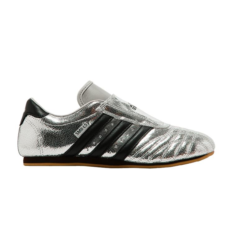 adidas Тхэквондо Серебристый Металлик Черный (Женский) 42.5