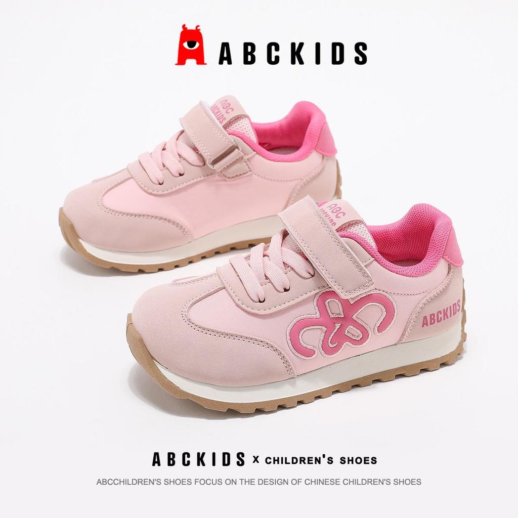 ABC Kids 2026 Spring Velcro Sports Shoes for Boys & Girls - Breathable, Soft Sole, Casual Sneakers