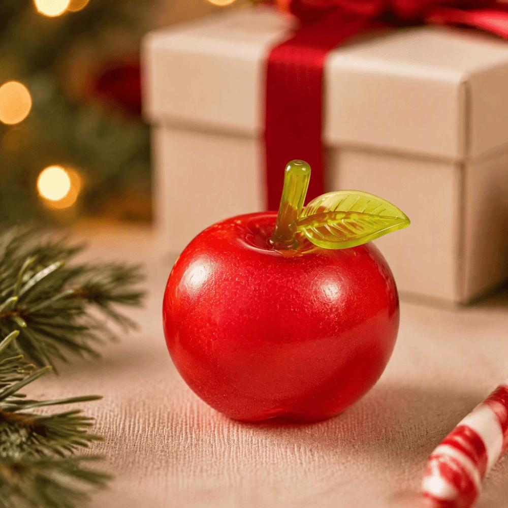 Kneading Christmas Squeeze Toy Transparent Mini Glitter Squeeze Ball Mini Fruits Squishy Toys Gift