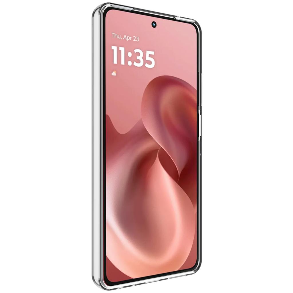 IMAK UX-10 Series For Motorola Moto G86 Power 5G Clear Phone Case Soft TPU Mobile Back Cover