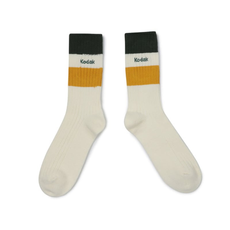 Kodak Apparel Cushion Color Crew Socks GREEN