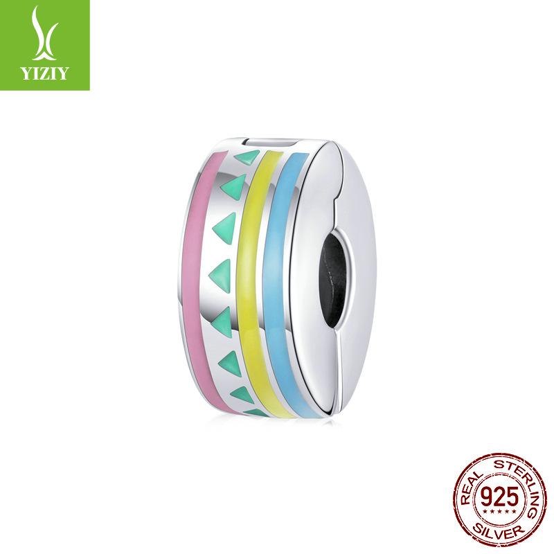 Easter Bunny Egg Series Diy Bracelet Beaded Children'S Fun 925 Silver Bead Accessories