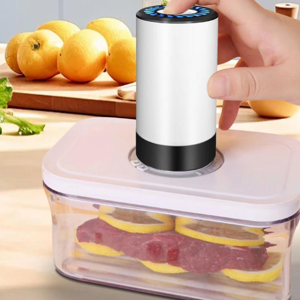 Low Noise Electric Vacuum Pump Mini Body Compressed Bag Air Pump Vacuum Bag Pump  Food Preservation