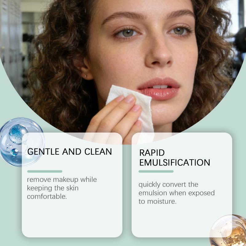 Makeup Remover Facial Gel Hydrating Cleanser Effectively Dissolves Makeup Impurities Maintains Skin Moisture Daily Use