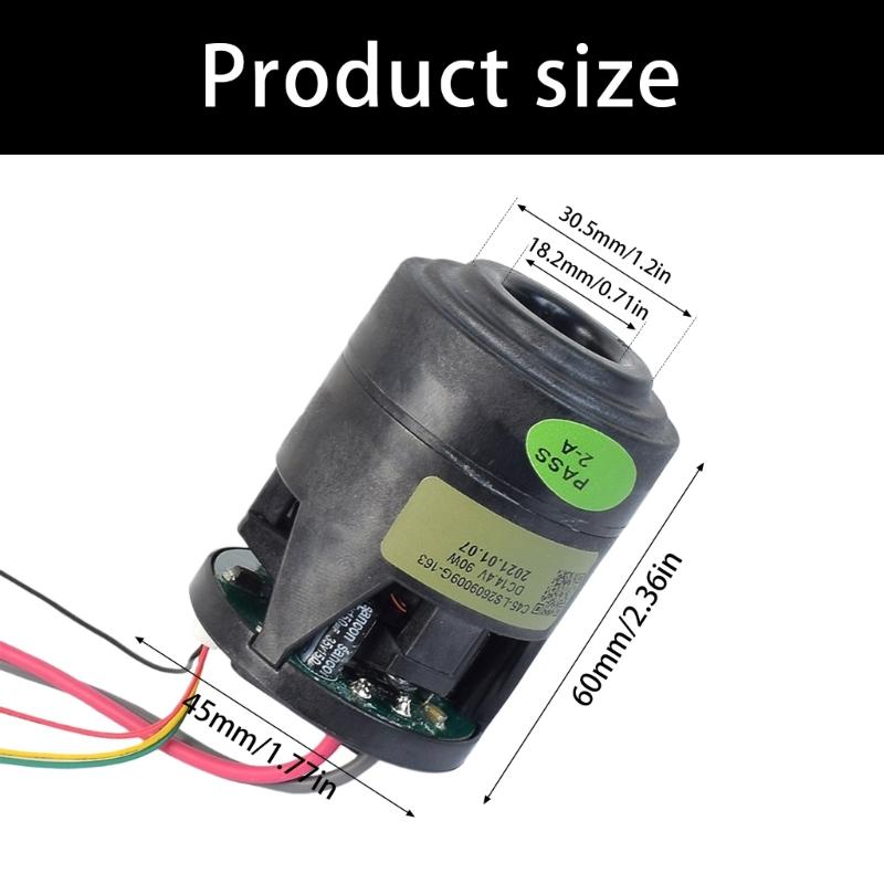 Low Noise High Speed Brushless Motor Turbos Fan 45mm 3 Phase Brushless Motor with Driver For Vacuum Cleaner Enduring