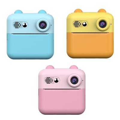 Kids Print Camera Photography with Rechargeable Battery and Paper for Creative Play
