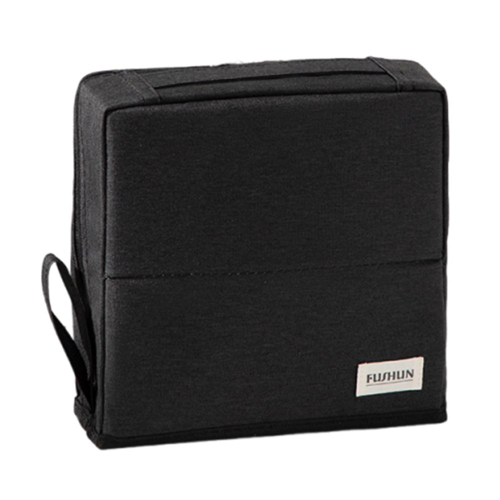 

Large Capacity Vertical Makeup Bag Multi-Compartment Pencil Case Student Stationery Bag Women чёрный