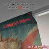 2pcs, 2D FLAT PRINTING Curtains (Without Rod) DreamyFishRide Contemporary Popular Curtains Yarn Curtains Art Deco Festive