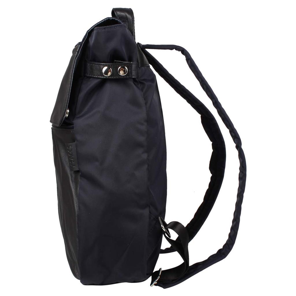 NYLON COWHIDE RUCKSACK Rucksack Bag Backpack 2060446 Black [Isaac]