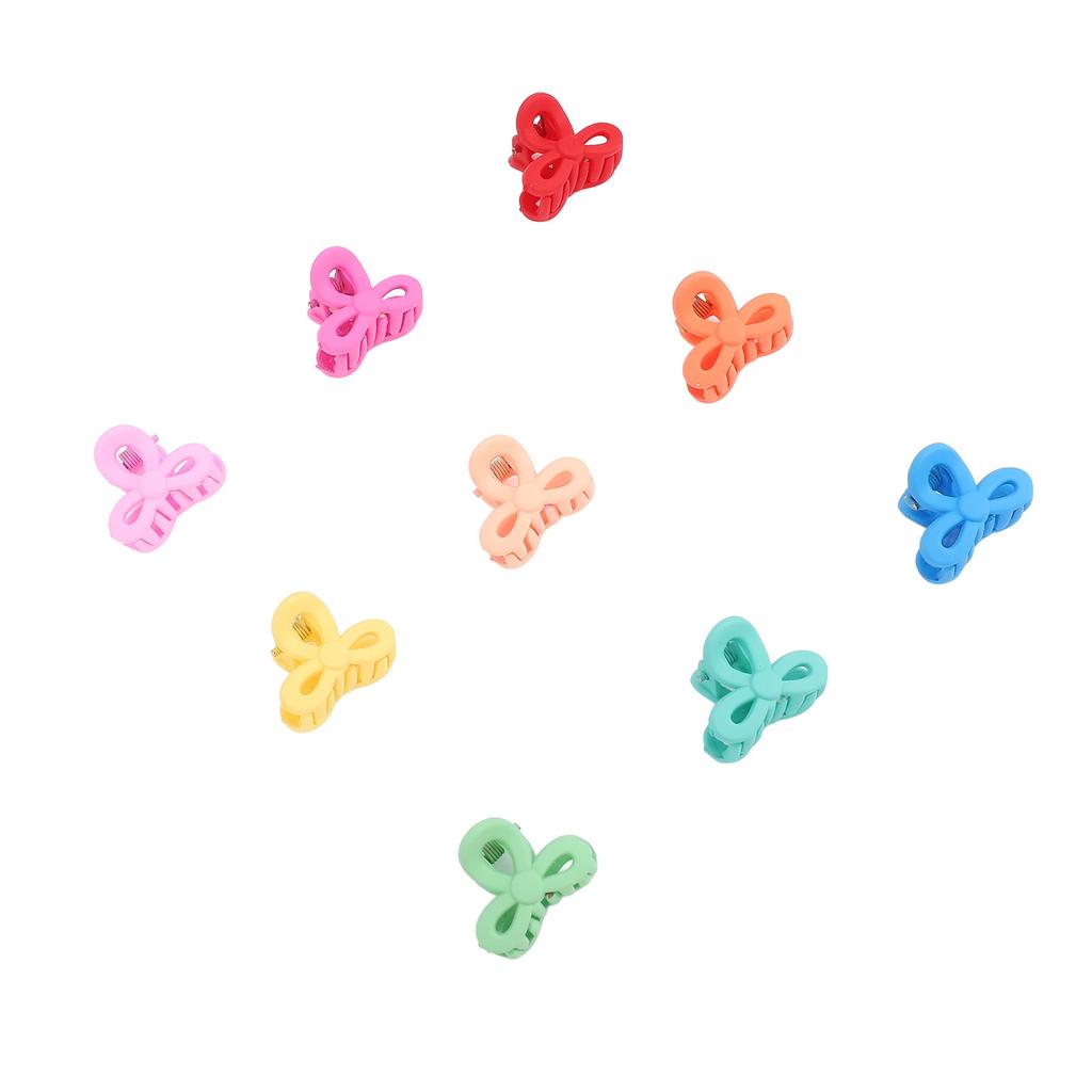 100pcs Mini Flower Hair Clip Cute Strong Grip Hair Accessories Small Tiny Hair Claw Clip for Daily