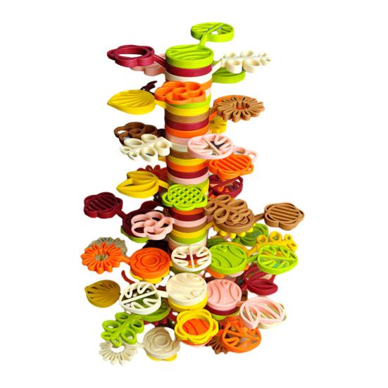 35/70 Stück/Set Baustein Stapelspielzeug Logik Fokus Training Vorschulbildung Balance Block Baum Spielzeug Pädagogisch Jungen Mädchen Stapelspiel