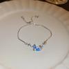 Electroplated Zircon Sun Love Bracelet Niche Sweet Versatile Bracelet Temperament Light Luxury High-end Jewelry Women