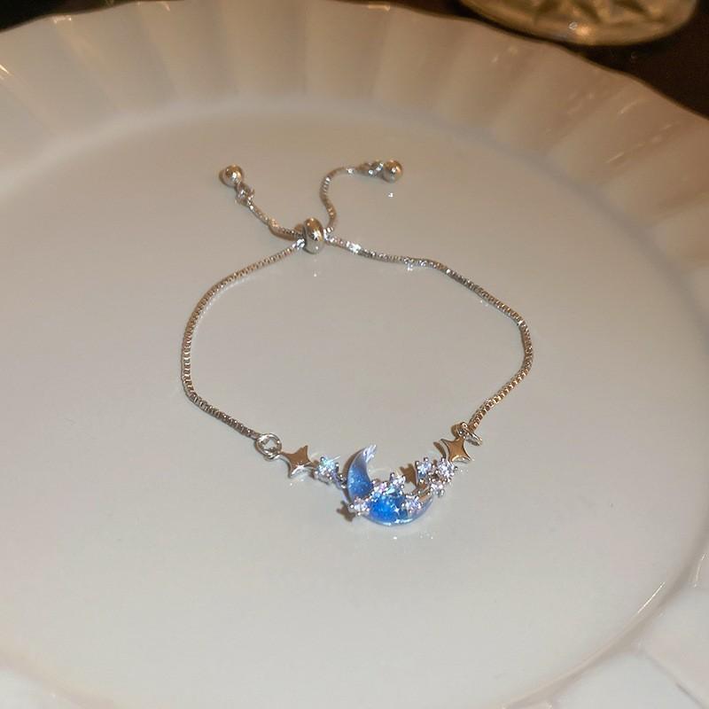 Electroplated Zircon Sun Love Bracelet Niche Sweet Versatile Bracelet Temperament Light Luxury High-end Jewelry Women