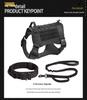 Adjustable Tactical Dog Vest & Leash Set - Anti-Shock for Large Dogs