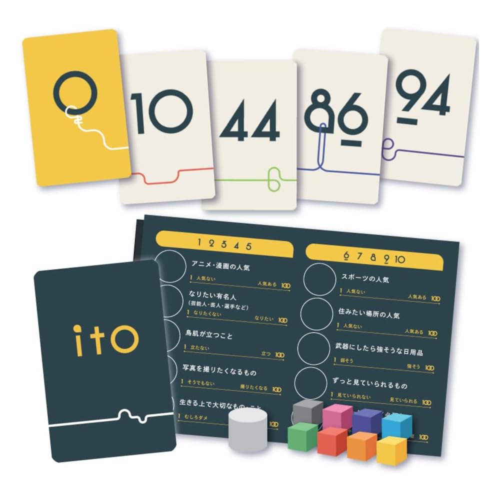 Arclight Ito Classic Board Game for 2-8 Players Ages 8 and Up, 10 Minutes Playtime