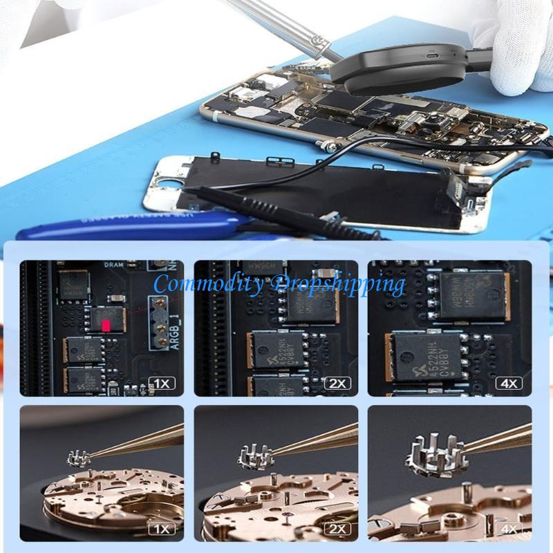 Y5JC Digital Microscope 500x Magnification 2.8in Color Screen Microscope for Science