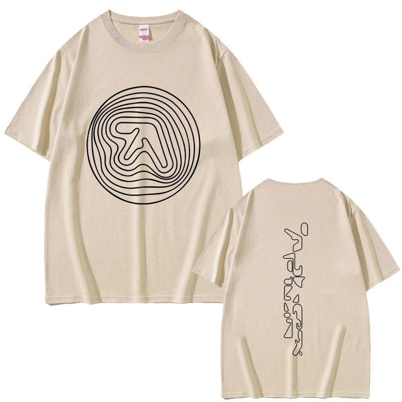 Aphex Twin Graphic T Shirt Men Women Clothing Punk Gothic Vintage Short Sleeve Tshirt Mens Casual Cotton Crewneck Tshirts