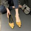 Mode Spitzschuh Damen Schuhe Slipper Büro Damen Flache Schuhe Frühling und Herbst Ausverkauf Lässig Jung Hohe Qualität Y2k Mode Schuh