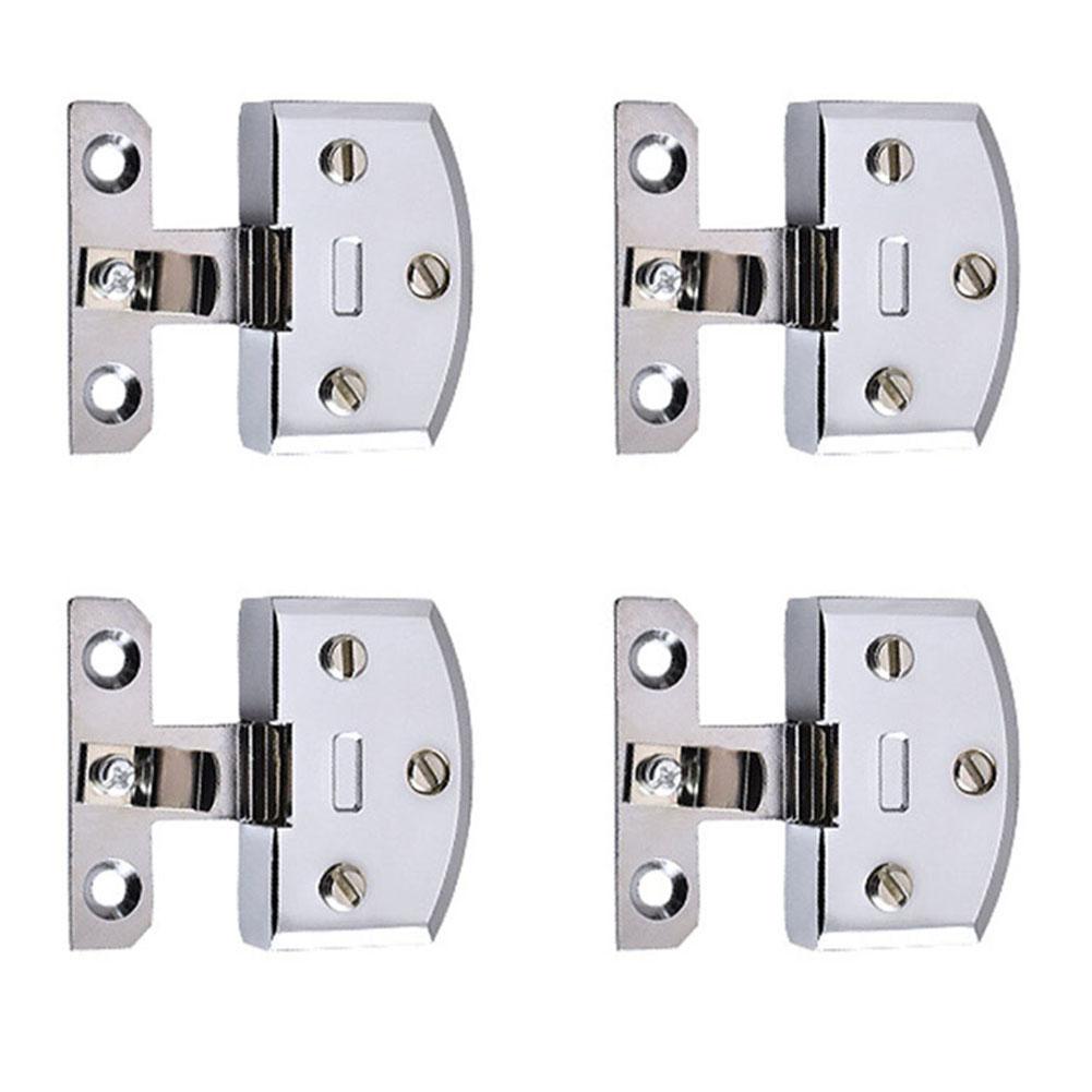 

4pcs Adjustable Glass Hinge Clamp for Shower and Cabinet Doors Zinc Alloy Construction for Durability and Style China Mainland