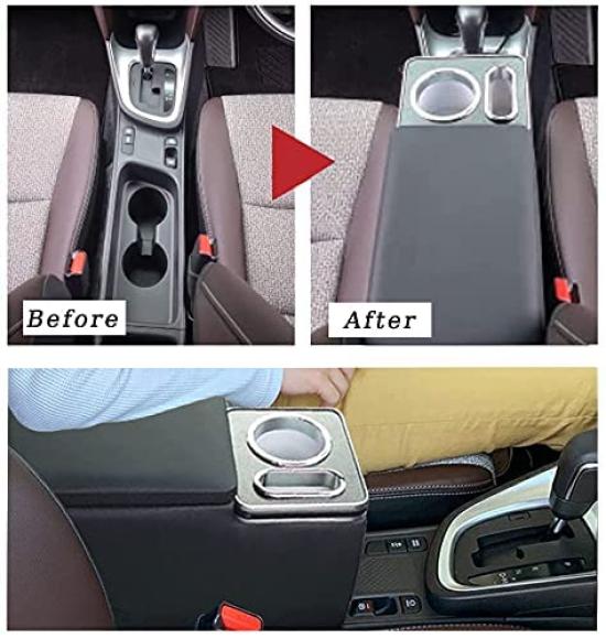 SGALUPA Yaris Cross Compatible Console Armrest Car Storage Box for Toyota Yaris Drink Yaris Cross USB Easy Black Box, Console, Cross, In-Car Storage,