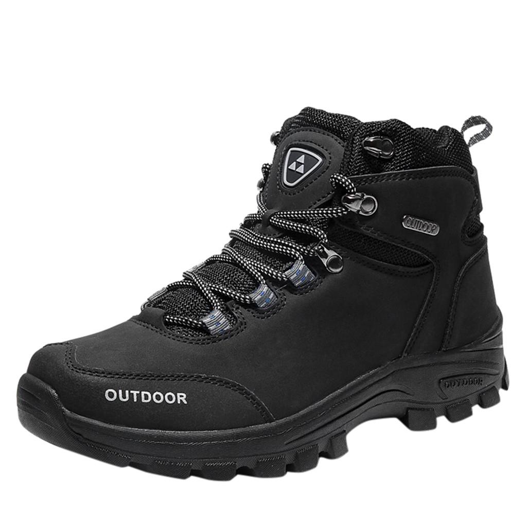 Buy Men's Summer High Climbing Boots Outdoor Breathable Non-Slip Hiking ...