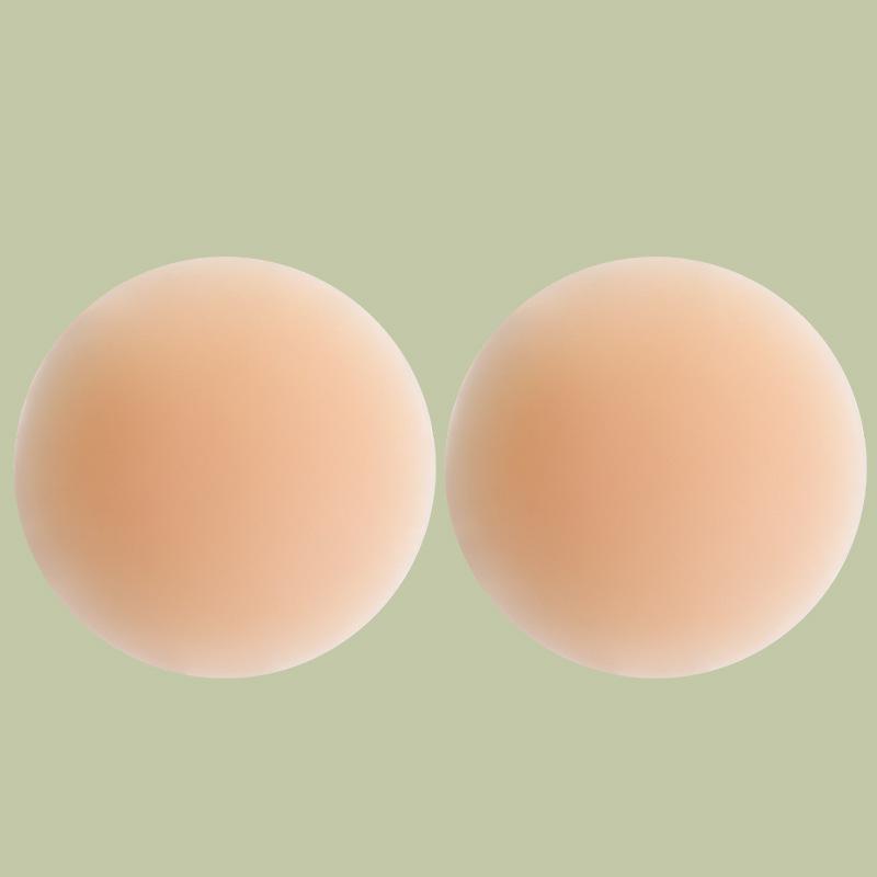 

Ультратонкие самоклеящиеся невидимые силиконовые наклейки на грудь без клея — бесшовные и дышащие 1 Pair, Folding Blister