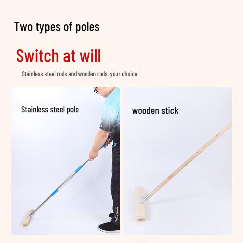 Long Handle Stainless Steel Cleaning Brush