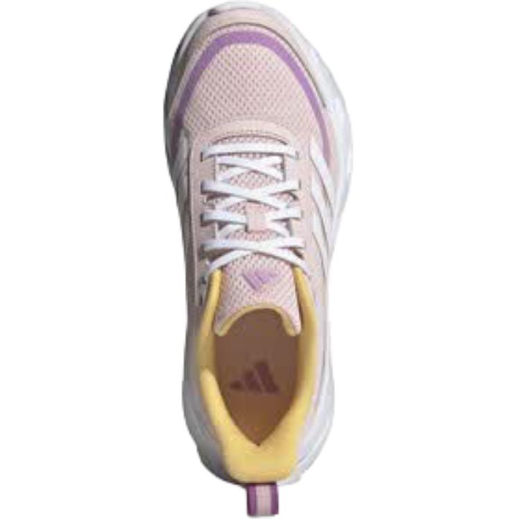 adidas All Day Boom E Oddychająca Siatka Niskie Buty do Biegania Unisex Trampki Różowo-Białe JS0475