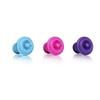 Vacuvin Wine Accessory Set of 3 Colored Stoppers for Wine Pump