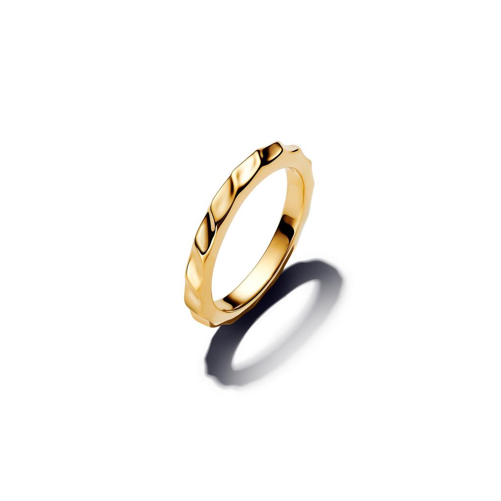 925 Sterling Silver Gilding Rings Gold Color Sparking Popular LOVE Wedding Ring Certified Women Engagement Jewelry Anniversary