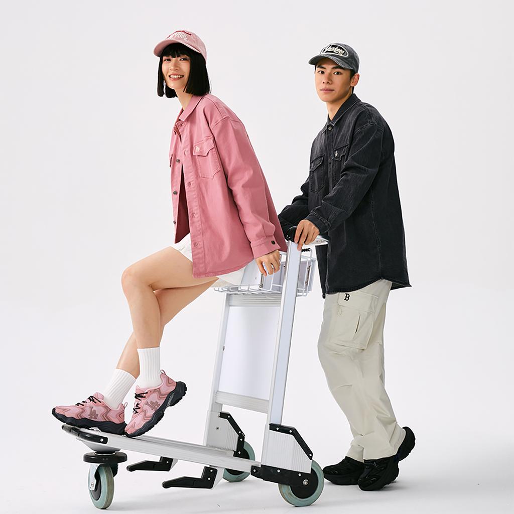 New MLB College Style Series 25FW Shirt Unisex Standard Coral 3ADRV0154-07COS