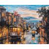 40x50cm Painting By Numbers City Scenery DIY Frame Pictures Paint By Number Venice On Canvas DIY Home Decoration