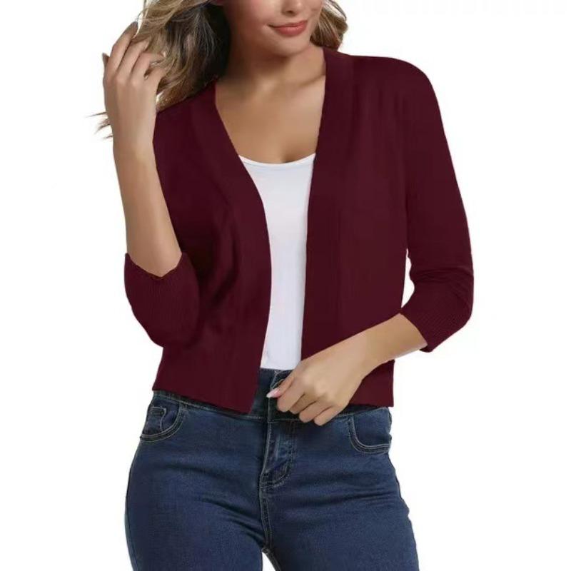 QICED Women's Fashion Casual Autumn Winter Long Sleeve Cardigans