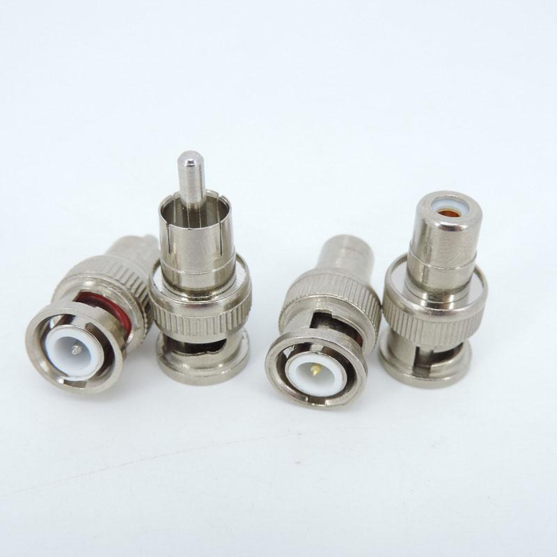 1/5pcs 4 Types BNC Male Female To RCA Male Female Connector Plug Jack Audio Video CCTV Camera Coaxial Cable Converter