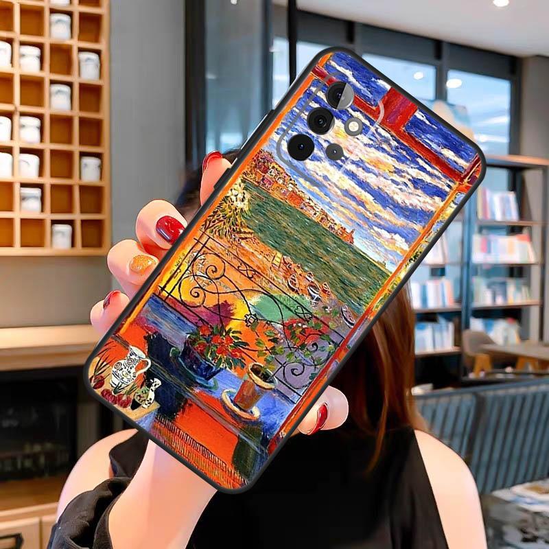 Matisse Oil Painting Case For Samsung Galaxy A53 A56 A36 A06 A13 A32 A12 A22 A52 A35 A26 A16 A55 A15 A54 A34 A14