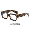 Lunettes de soleil carrées pour hommes lunettes de soleil de créateur de luxe femmes lunettes de soleil surdimensionnées Vintage grand cadre Eeyglasses ombre