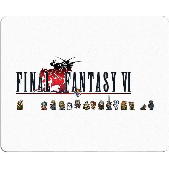 PLESIU Zymise Aeiniwer Final Fantasy VI Mousepad - Final Fantasy 6 Mousepad - Final Fantasy Mousepad