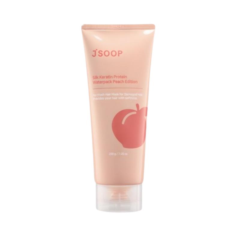 JSOOP Silk Keratin Protein Hair Treatment Peach Edition 200g | Leave-in No-Wash Protein Pack | Peach Scent |Smooth & Silky Hair Repair