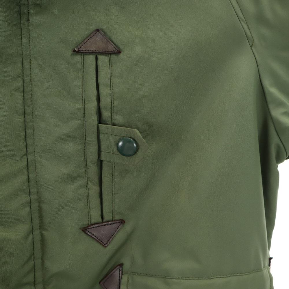 VAN 90s 80s Old Flight jacket M khaki Men's Used