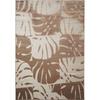 Modern Scandinavian Living Room Rug Soft Brown 190x290