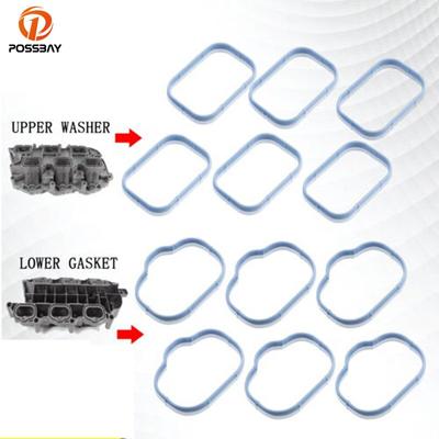 12pcs Upper Lower Intake Manifold Plenum Gasket Seal Set Fit Chrysler/Dodge Avenger Jeep RAM 3.6L 2011-2019 05184562AC