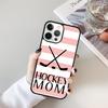Hockey Canvas Style Phone Case Cover For iPhone 17 Air 15 16e 14 13 12 Pro Max 11 Pro Max Plus Coque Shell