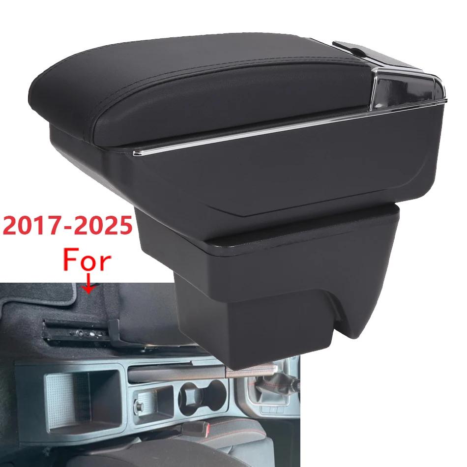 For Seat Ibiza Armrest Box For Seat Ibiza 6j MK4 IV 6L Car Armrest 2018-2025 Storage Box Retrofit parts Interior Car Accessories