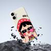 For iPhone 17 Case Cute Kid Pattern Printing Straight Edge TPU Phone Back Cover