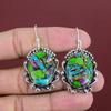 Fiesta Kingman Turquoise Earring Multi Copper Turquoise Earrings Real Gemstone Handmade Jewelry 925 Sterling Silver Earring Gifts For Mother