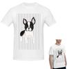 100 Cotton Boston Terrier Tshirt Unisexs Classic Oversized T Shirt Unisex Round Neck Summer Shirts Tops S6xl