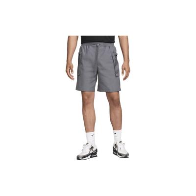 Sportswear Tech Pack Solid Color Logo Embroidered Woven Casual Shorts Men Shorts Iron-Gray FB7528-068