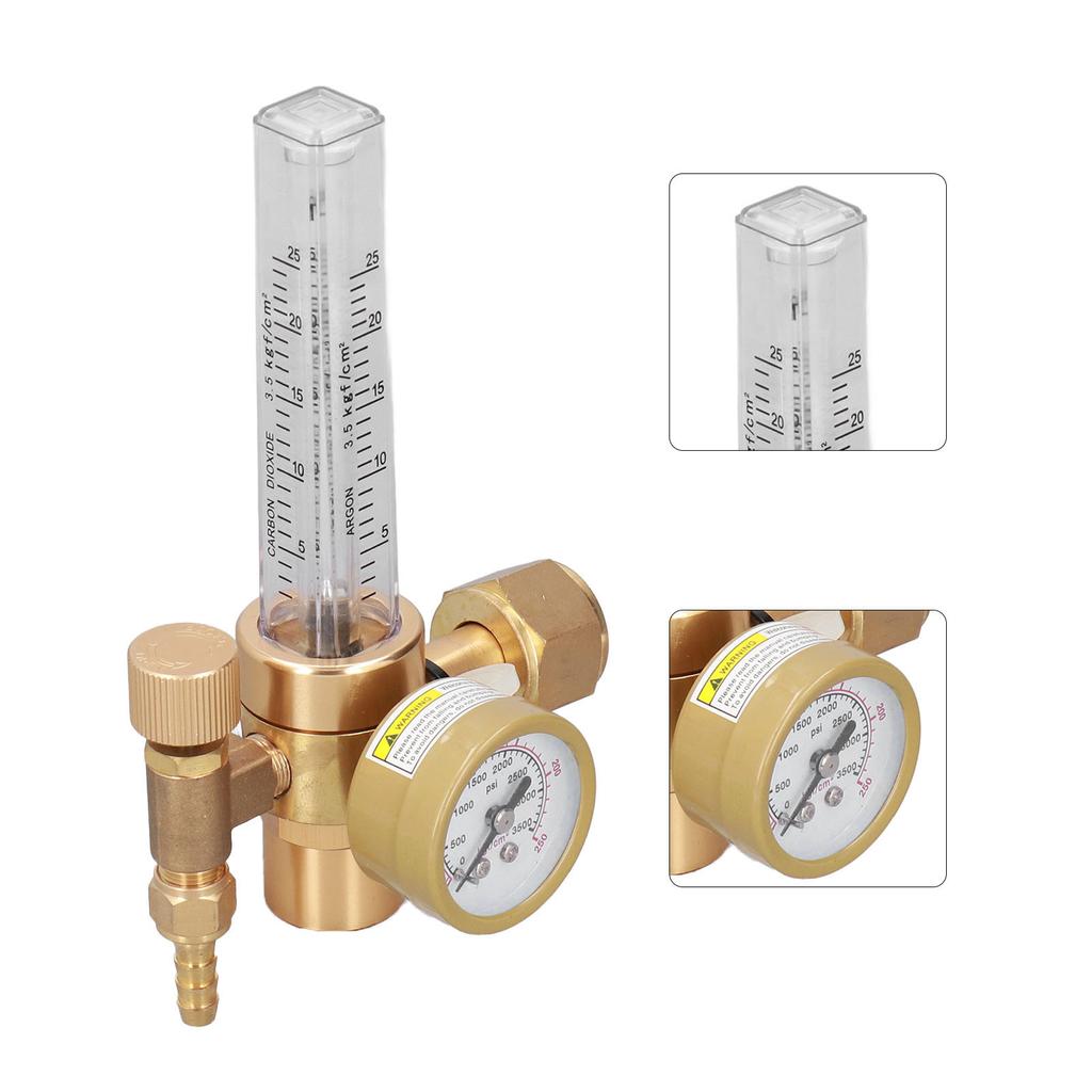 Welding Regulator Valve Brass Flowmeter CO2 Gas MIG Welding Machine Accessories OBC?191