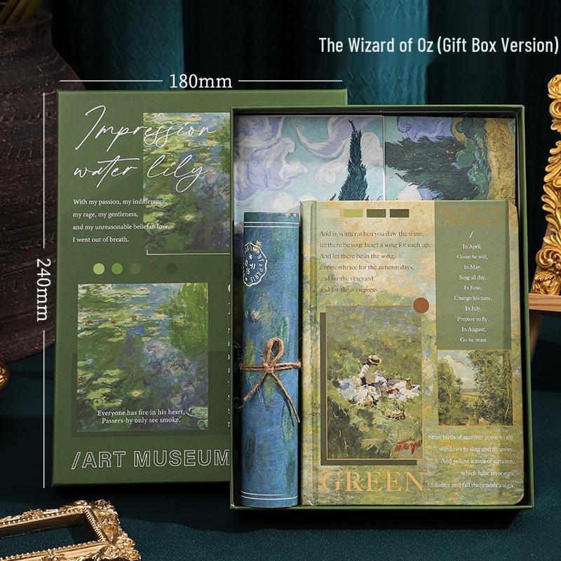 Vintage Art Journal Gift Set for Students - Birthday & Back-to-School Surprise