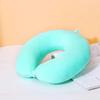 U-shaped plush pillow, simple and stylish, perfect for driving or neck naps, comfortable and fatigue-relieving.